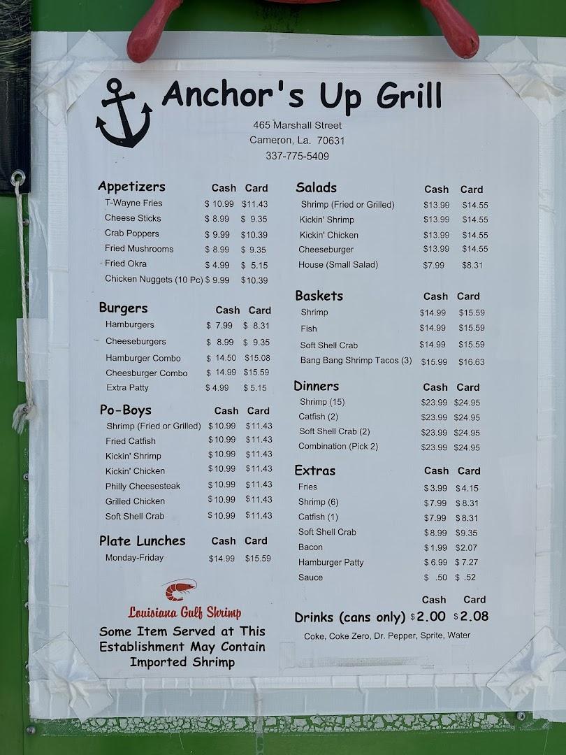 Anchors Up Grill