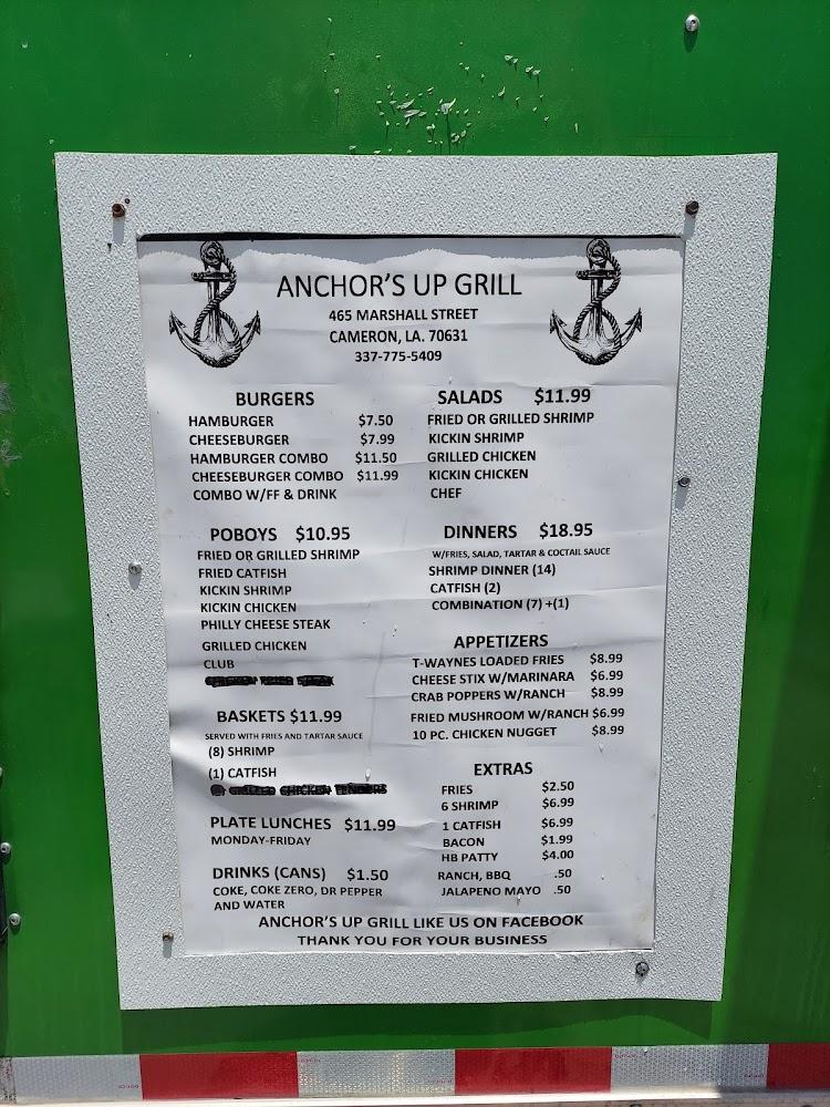 Anchors Up Grill Menu image 4